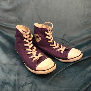 Purple converse